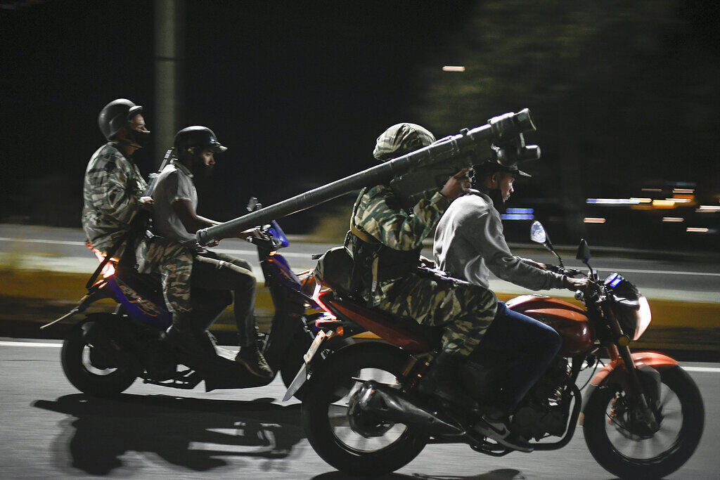 APTOPIX Venezuela Military Exercises